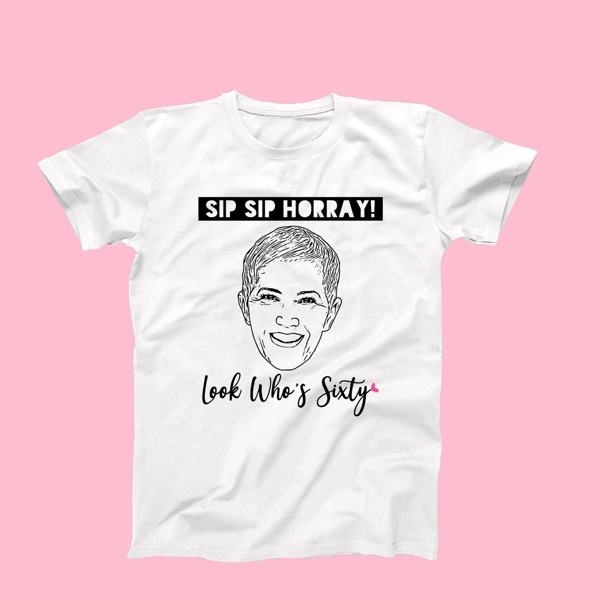 Custom Caricature T-Shirt – Personalized Birthday Shirt With Photo | Unique Party Favor