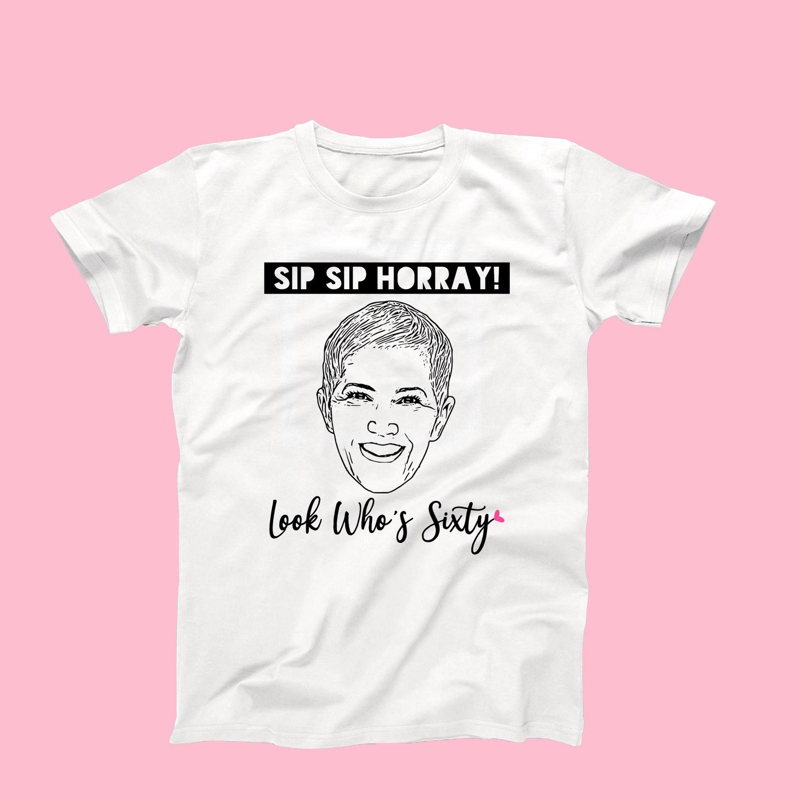 Custom Caricature T-Shirt – Personalized Birthday Shirt With Photo | Unique Party Favor