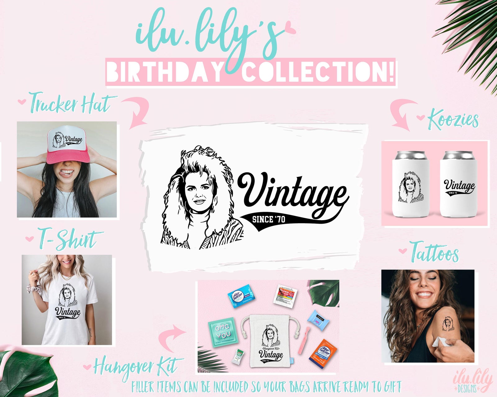 Custom Caricature T-Shirt – Vintage Theme Birthday Party Shirt | Unique Personalized Gift