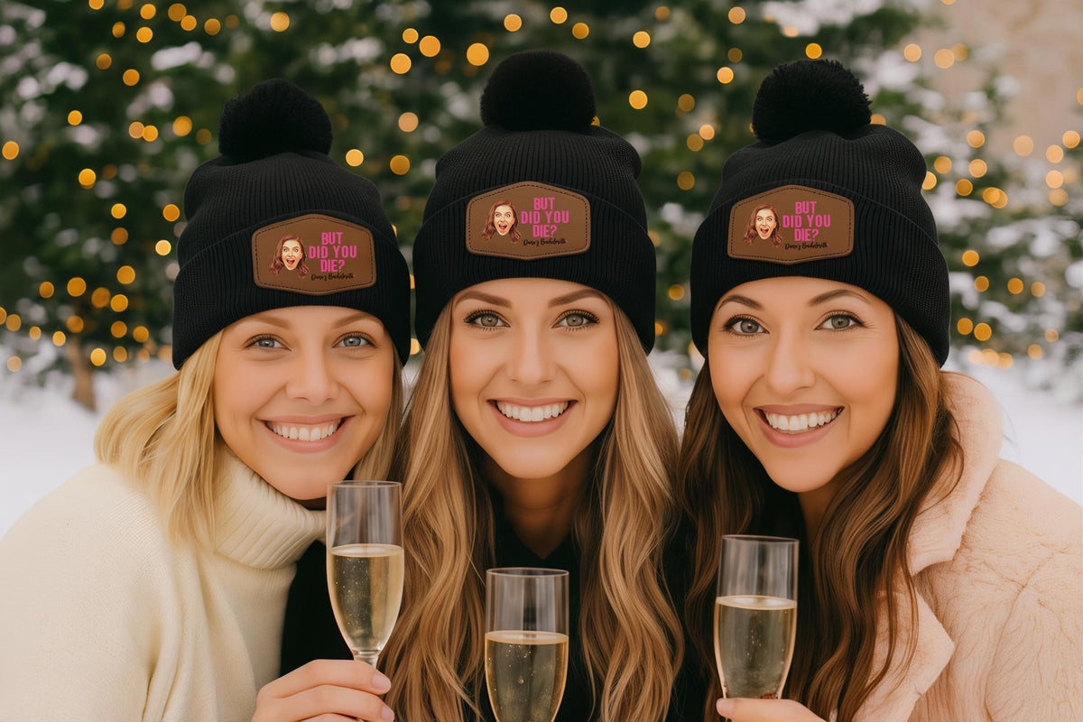 Custom Beanie Hat for Bachelorette Parties by Ilu.Lily