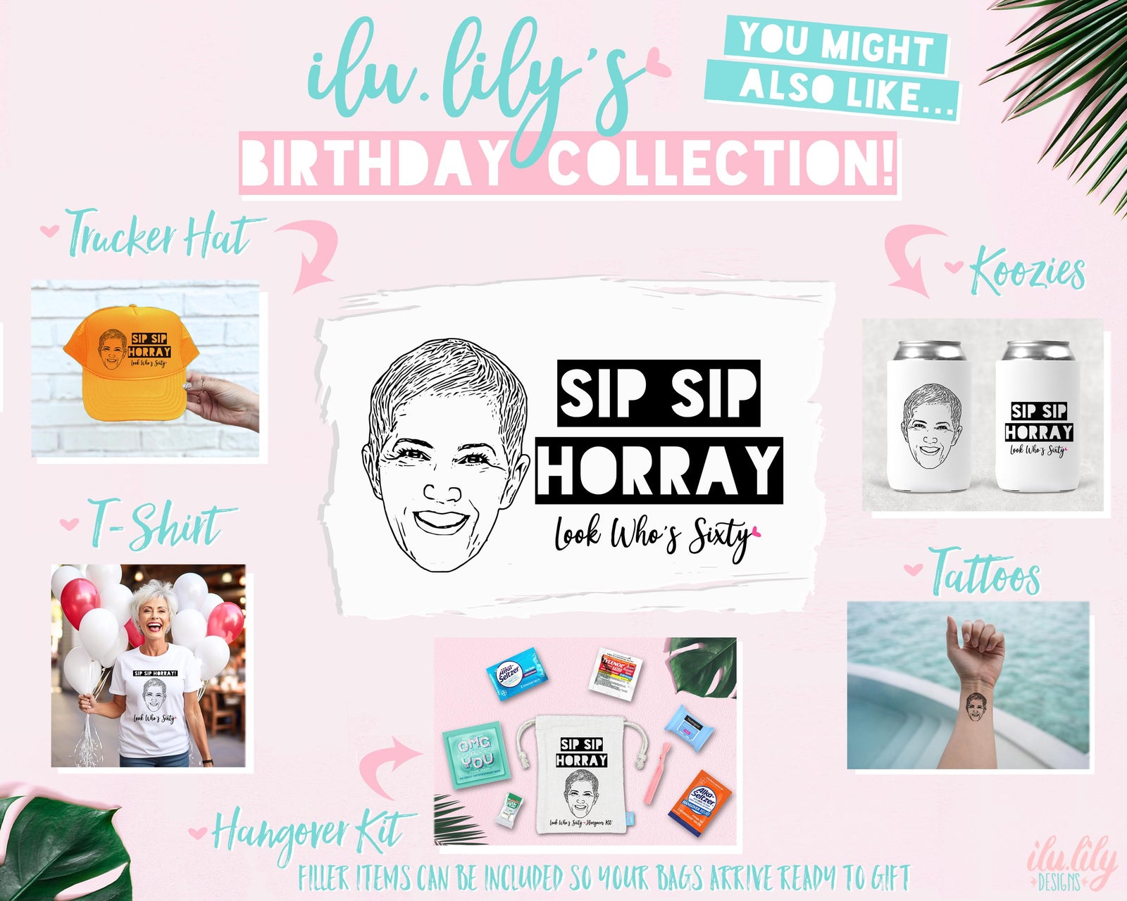 Custom Caricature T-Shirt – Personalized Birthday Shirt With Photo | Unique Party Favor