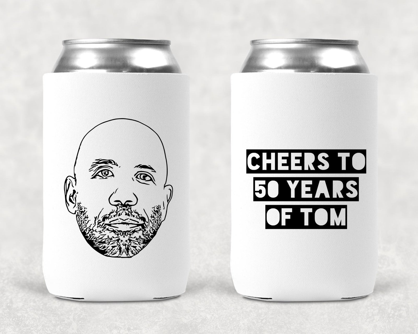 Custom Birthday Koozie - Personalized Can Cooler | Fun Birthday Cozies | Unique Party Keepsake