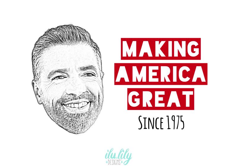 Custom Caricature Hat – Personalized Trucker Cap | Birthday Party Favor Gift