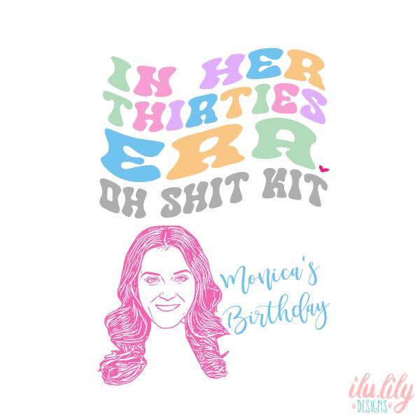 Birthday Hangover Kit – Custom Caricature Party Favor Bags | Funny Milestone Birthday Gift