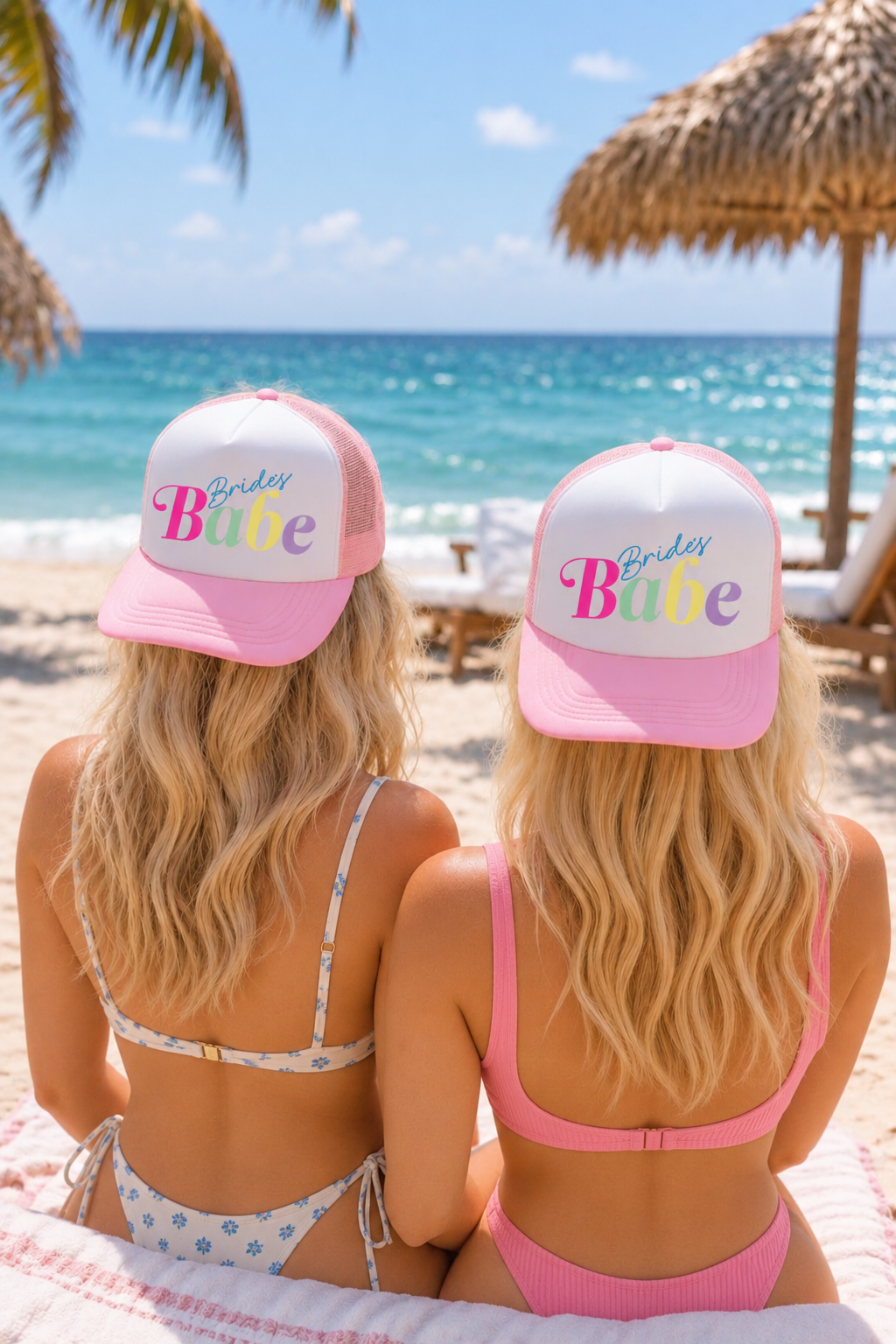 Bride's Babe Trucker Hat – Custom Bachelorette Party, Bridesmaid Gift