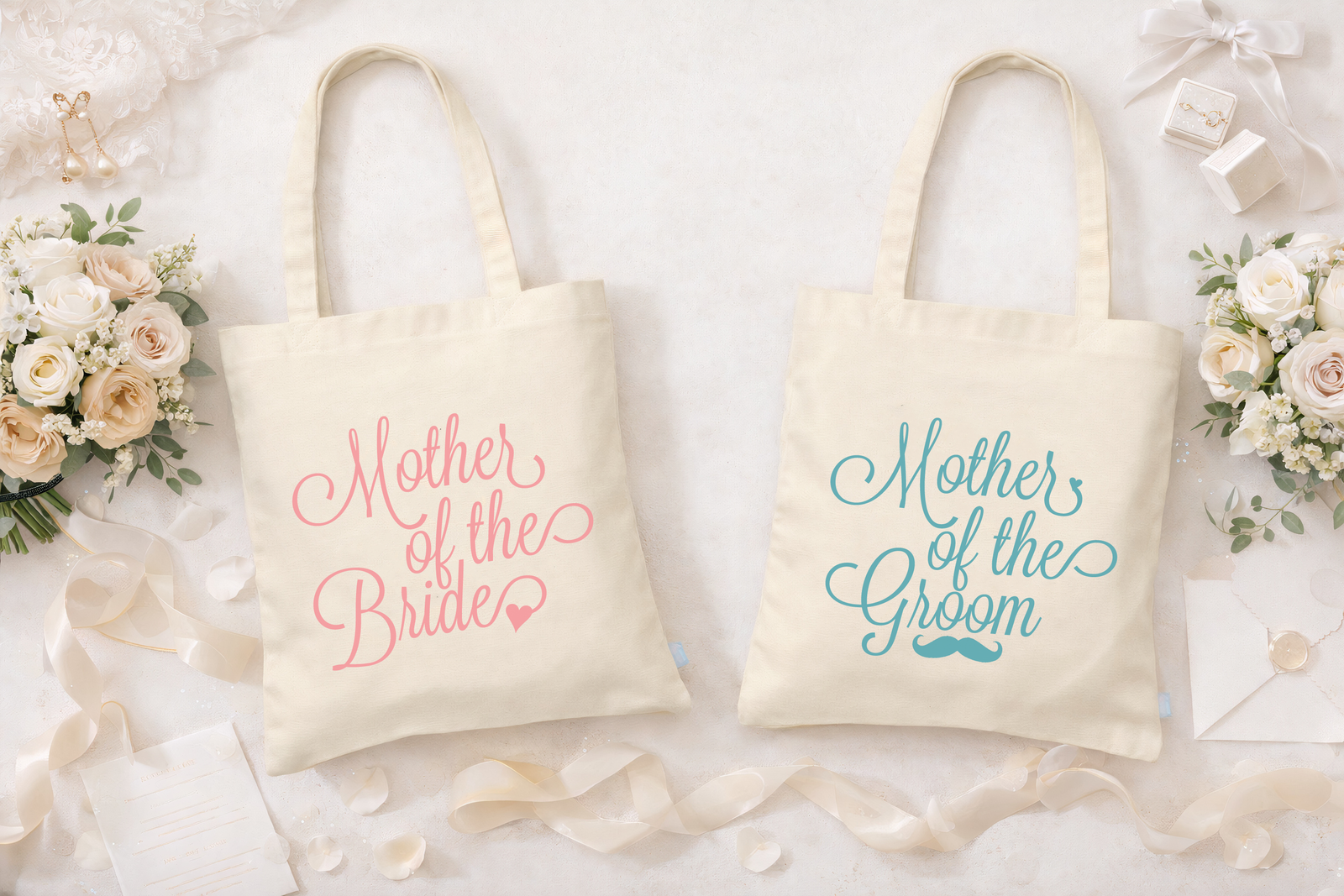 Mother of the Bride & Mother of the Groom Tote Set