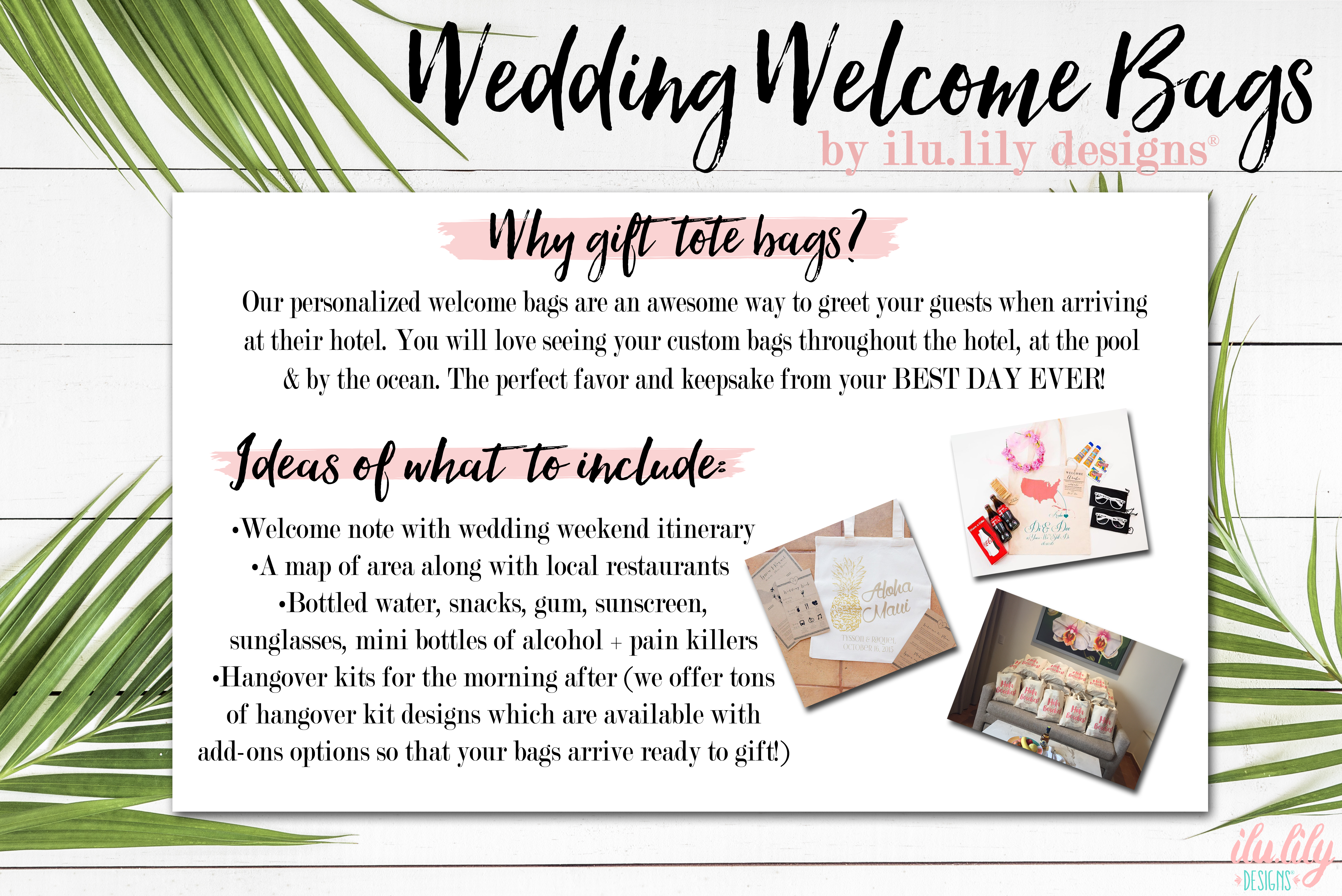 Wedding Welcome Bags Burlap Jute Bag | Hotel Wedding Welcome Bag | Wedding Crest Tote + Tassel B.