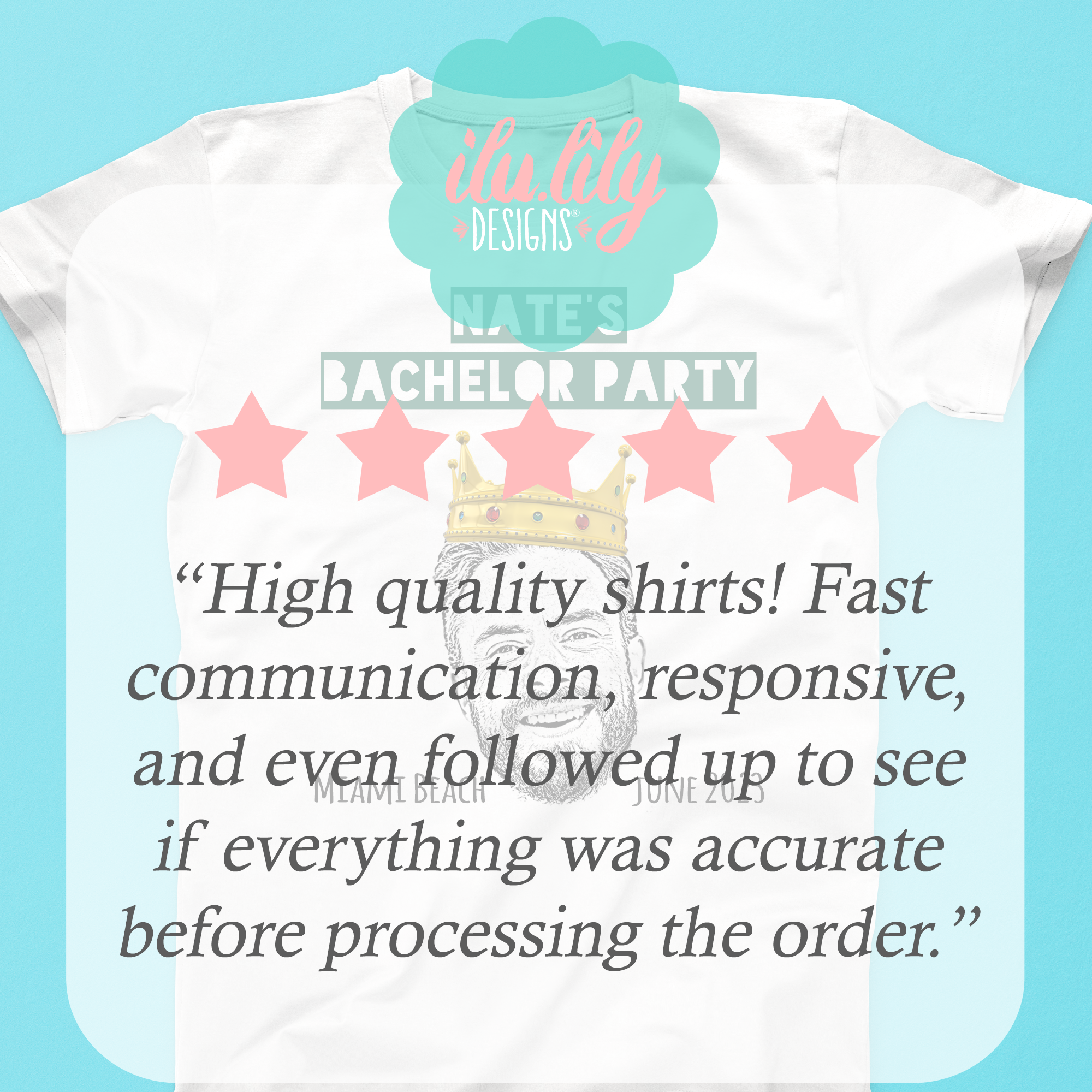 Bachelor Party Shirt | Custom Bachelor Party Shirt