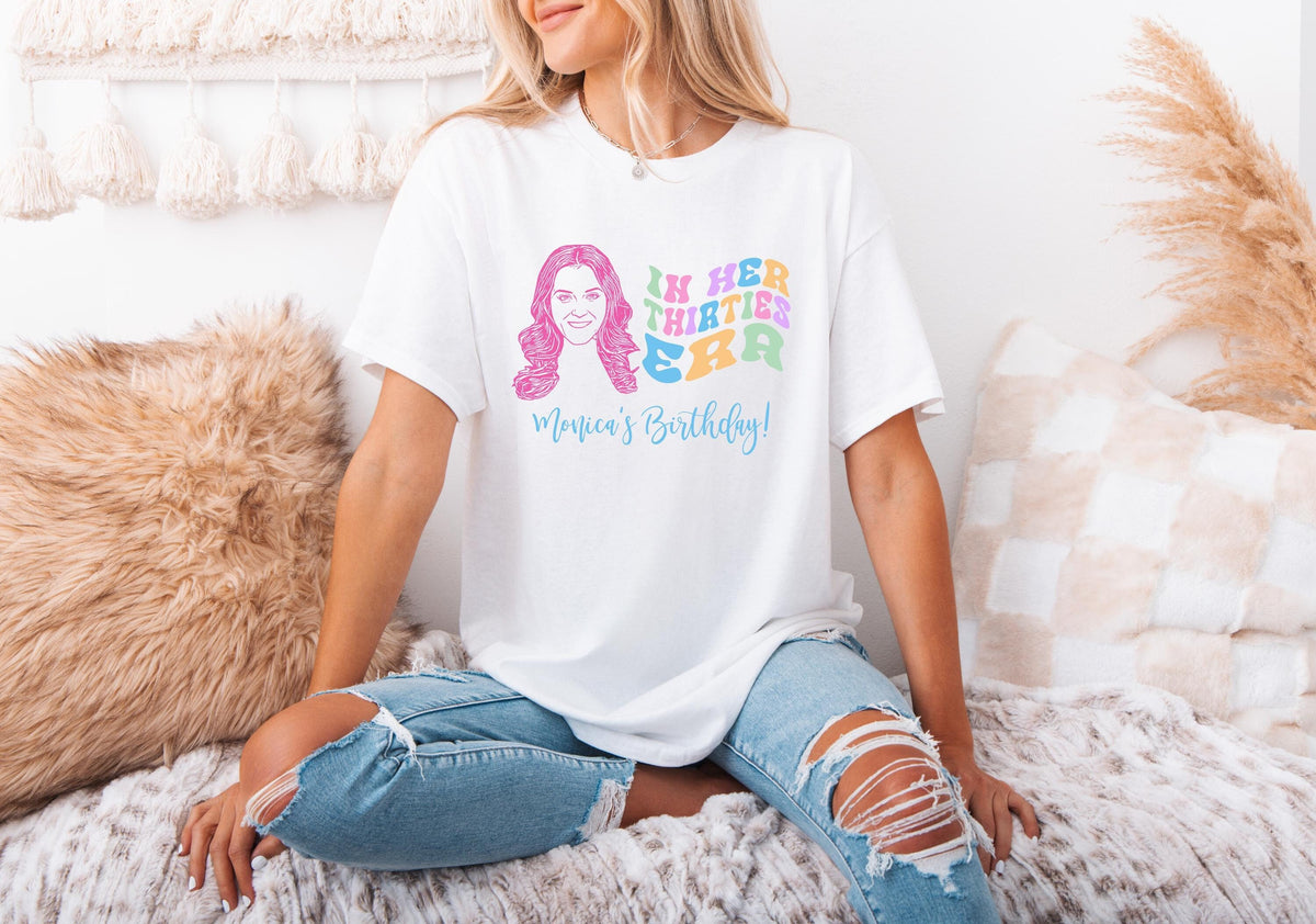 Custom Caricature T-Shirt – Unique Birthday Party Shirt With Humorous Design