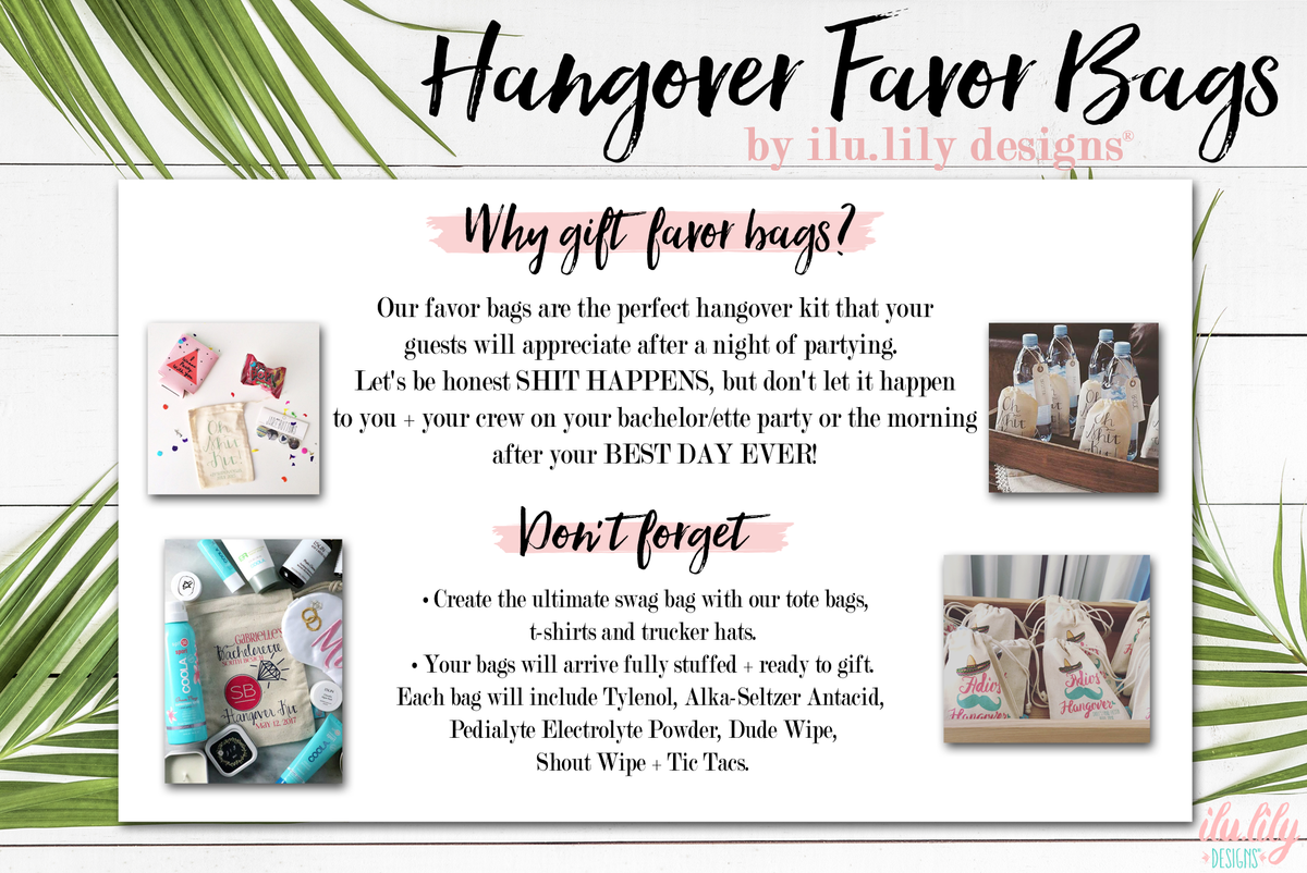 Corporate Retreat Hangover Kit