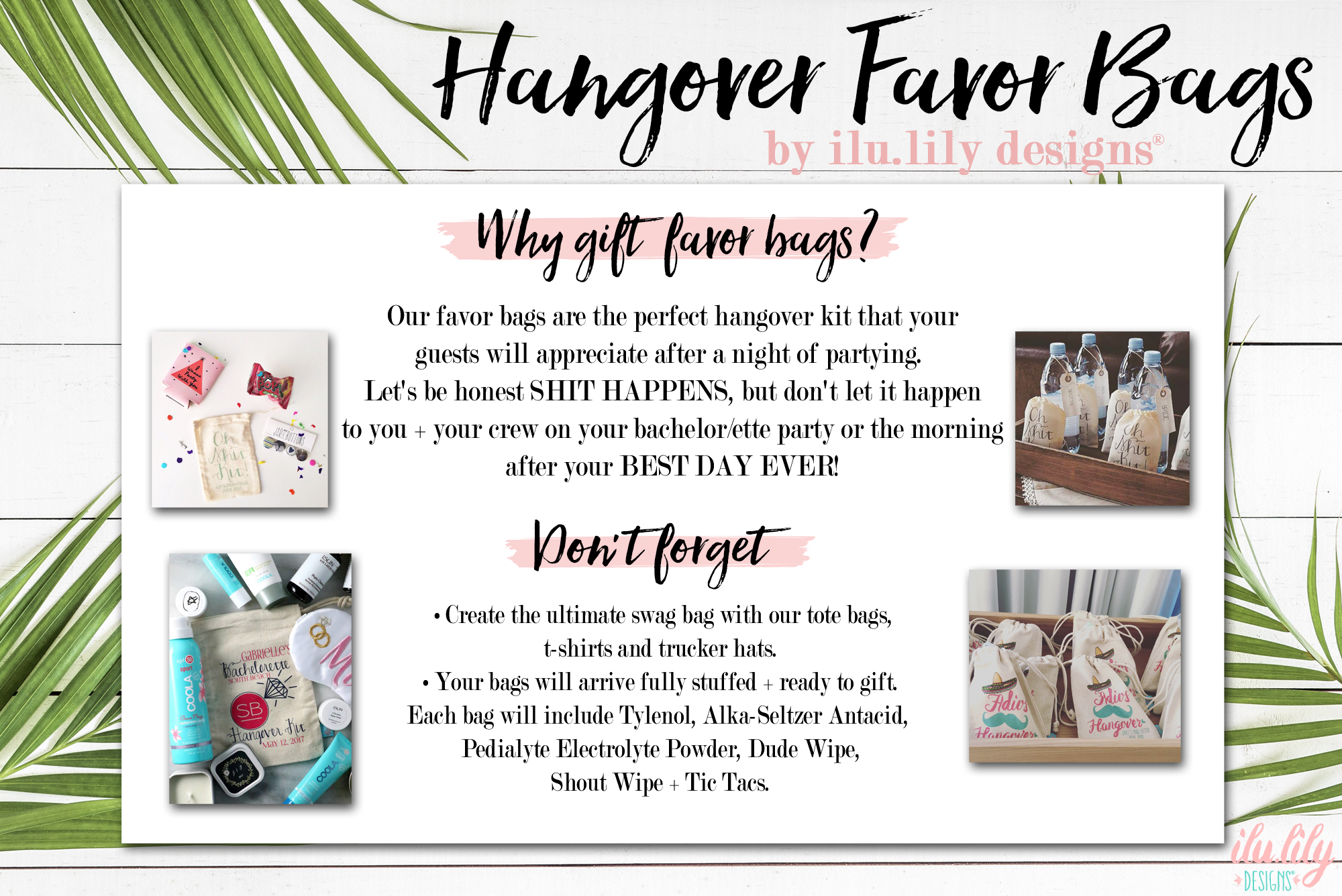 Corporate Retreat Hangover Kit