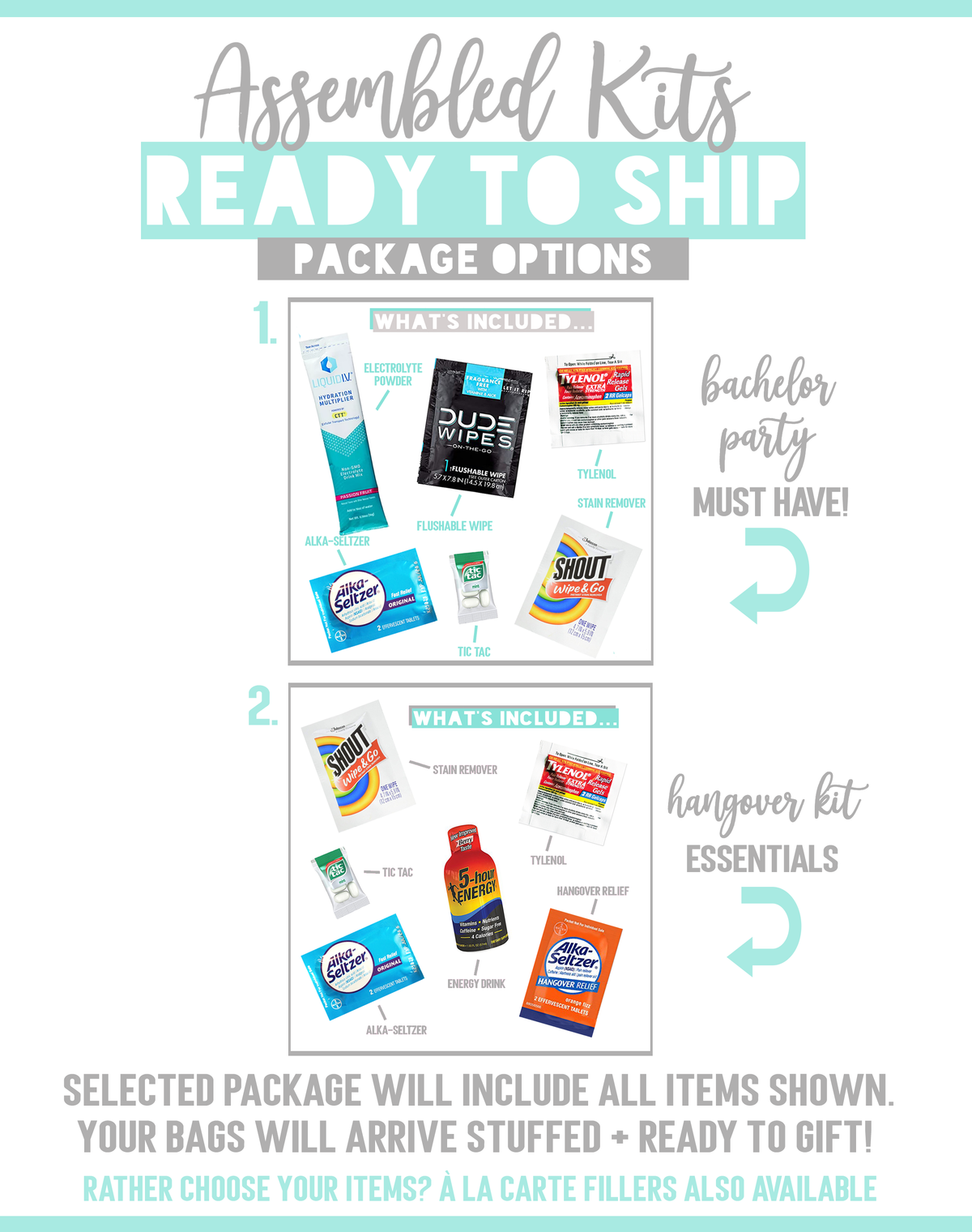 Corporate Retreat Hangover Kit