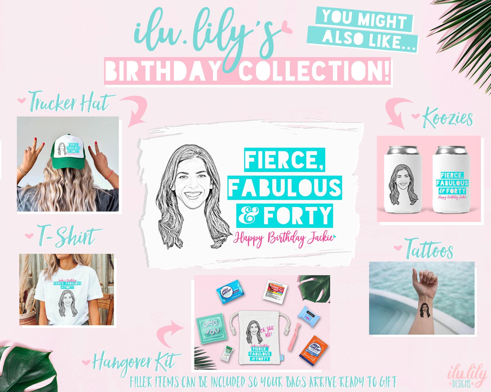 Custom Caricature T-Shirt – Unique Birthday Party Shirt With Funny Design