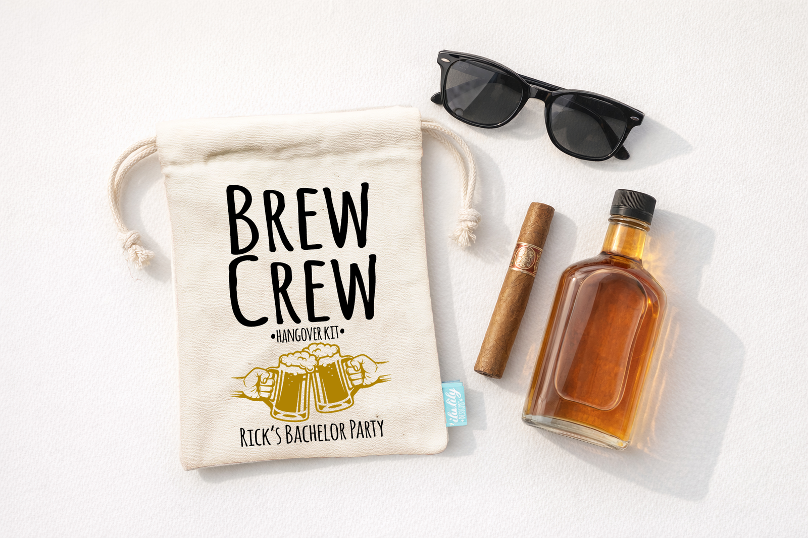 Bachelor Party Hangover Recovery Kit | Groomsmen Favors | Brew Crew