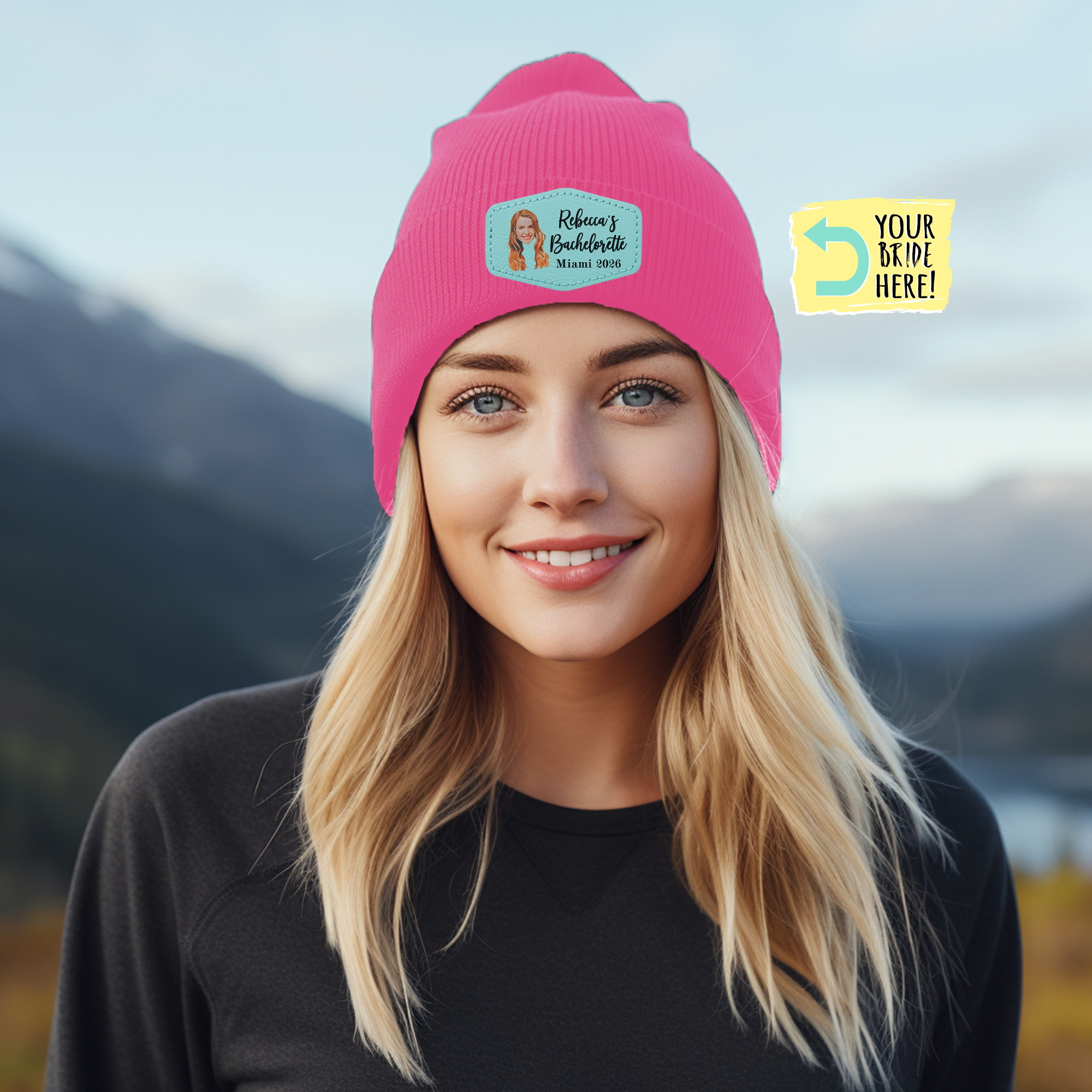 Bride 2025 winter hat