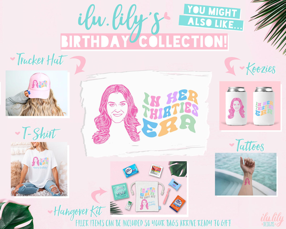 Custom Caricature T-Shirt – Unique Birthday Party Shirt With Humorous Design