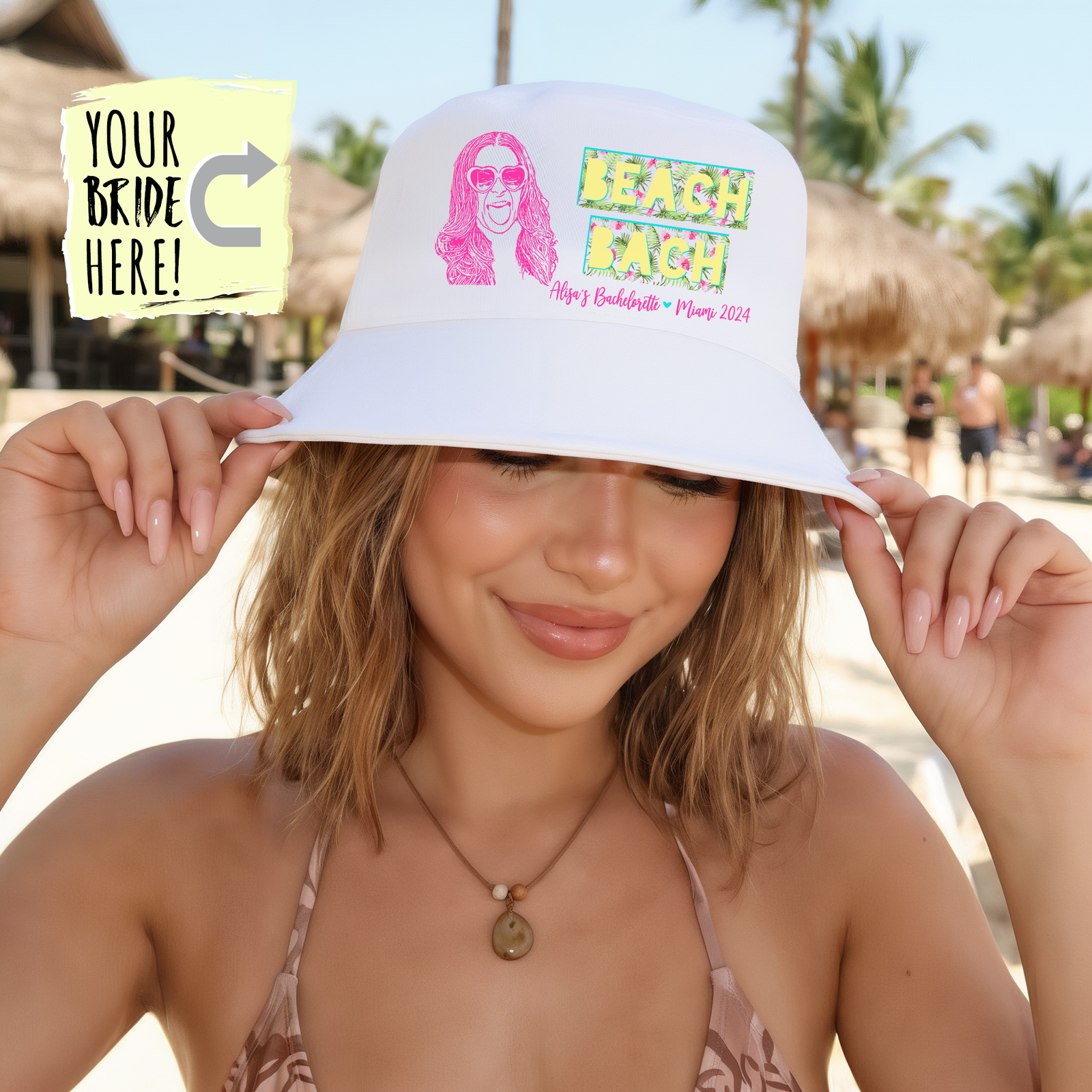 Bachelorette Party Bucket Hat | Beach Bach