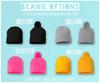 Bachelorette Party Beanie Hats | Winter Hat Custom Photo | Girls Trip