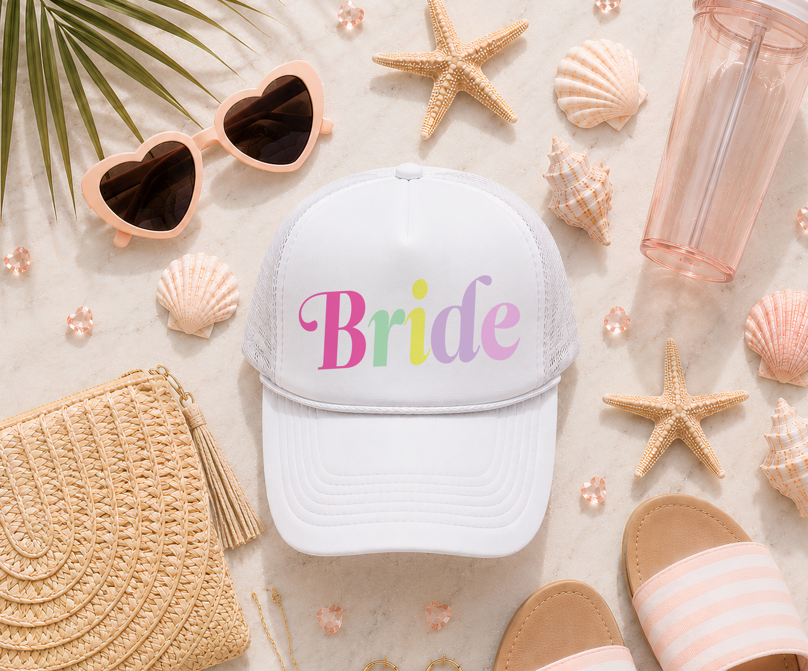 Bride Trucker Hat | Bachelorette Party Trucker Hat | Bride