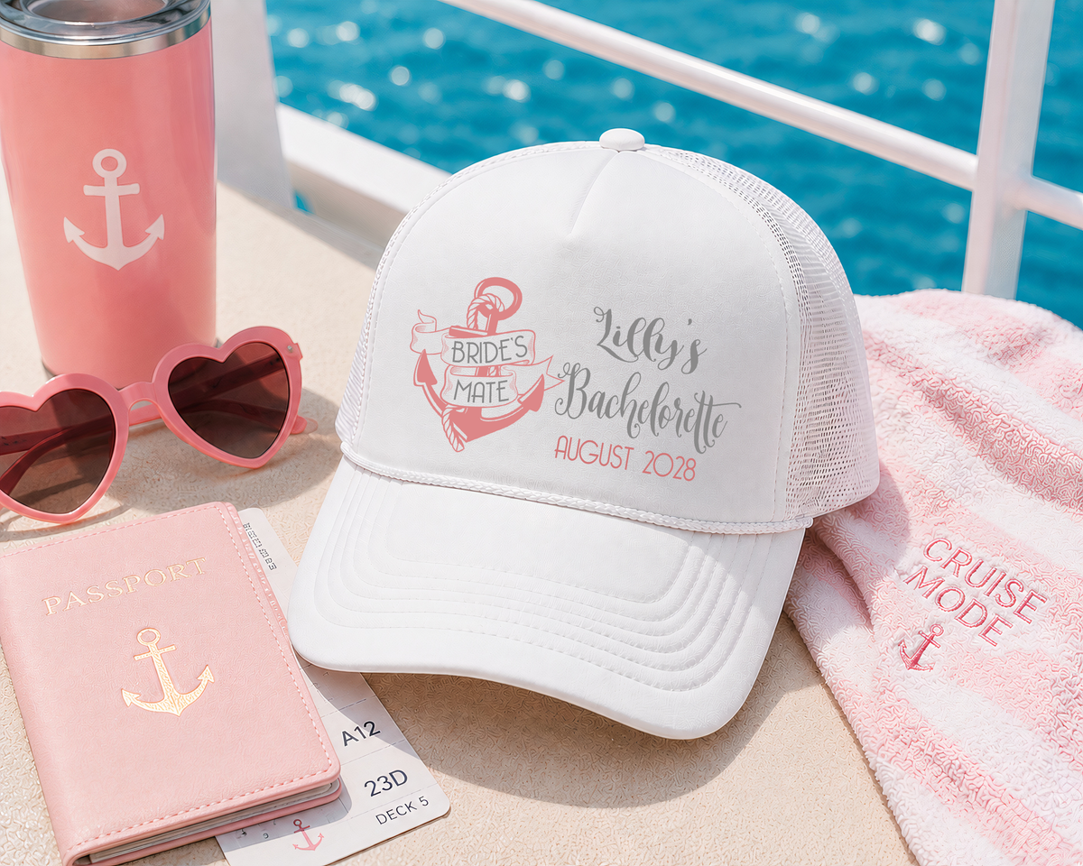 Bachelorette Party Trucker Hats | Bridal Party Hat | Bride's Mate