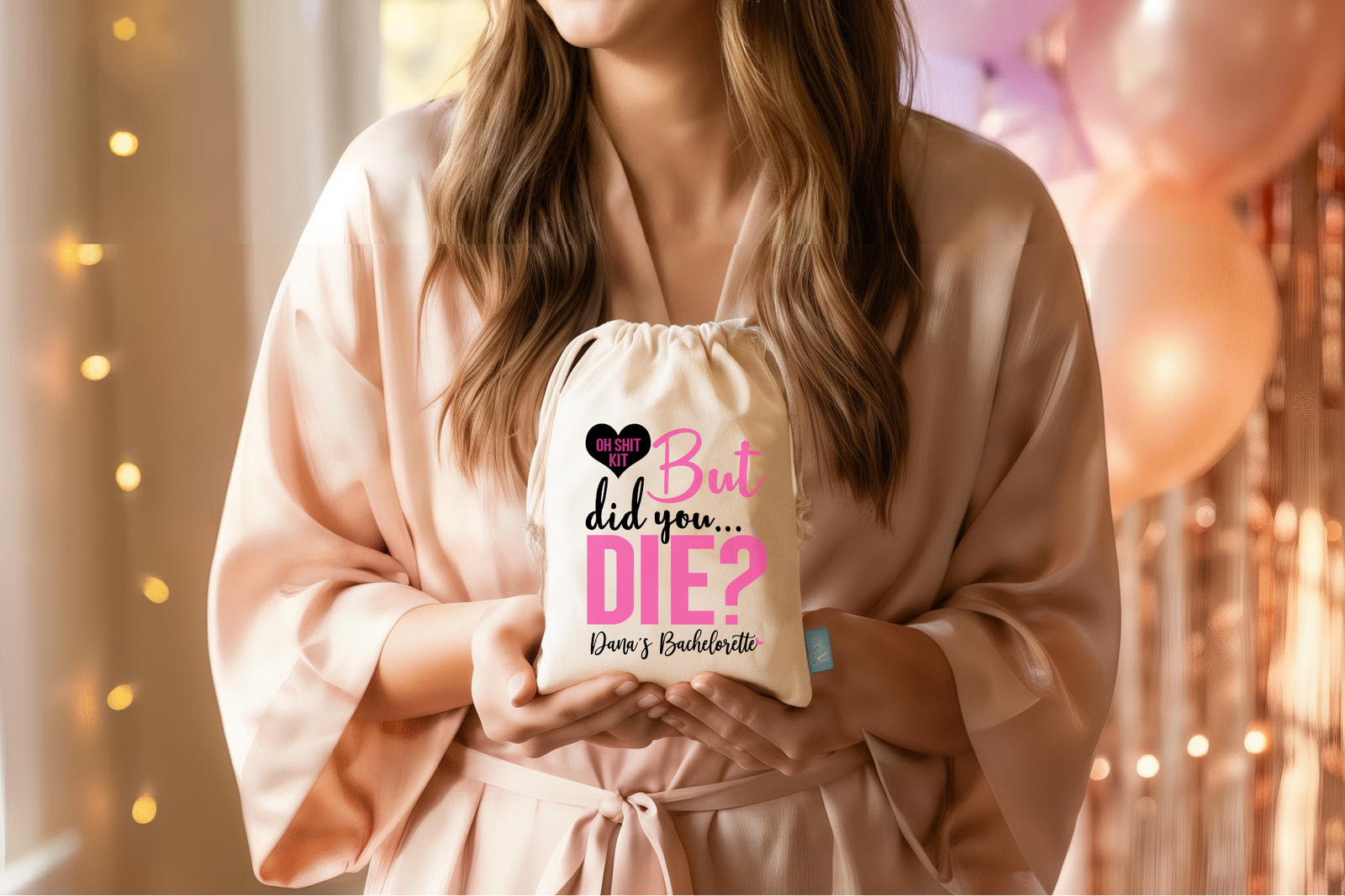 Bachelorette Hangover Kit But Did You Die | Bachelorette Party Favor Bags
