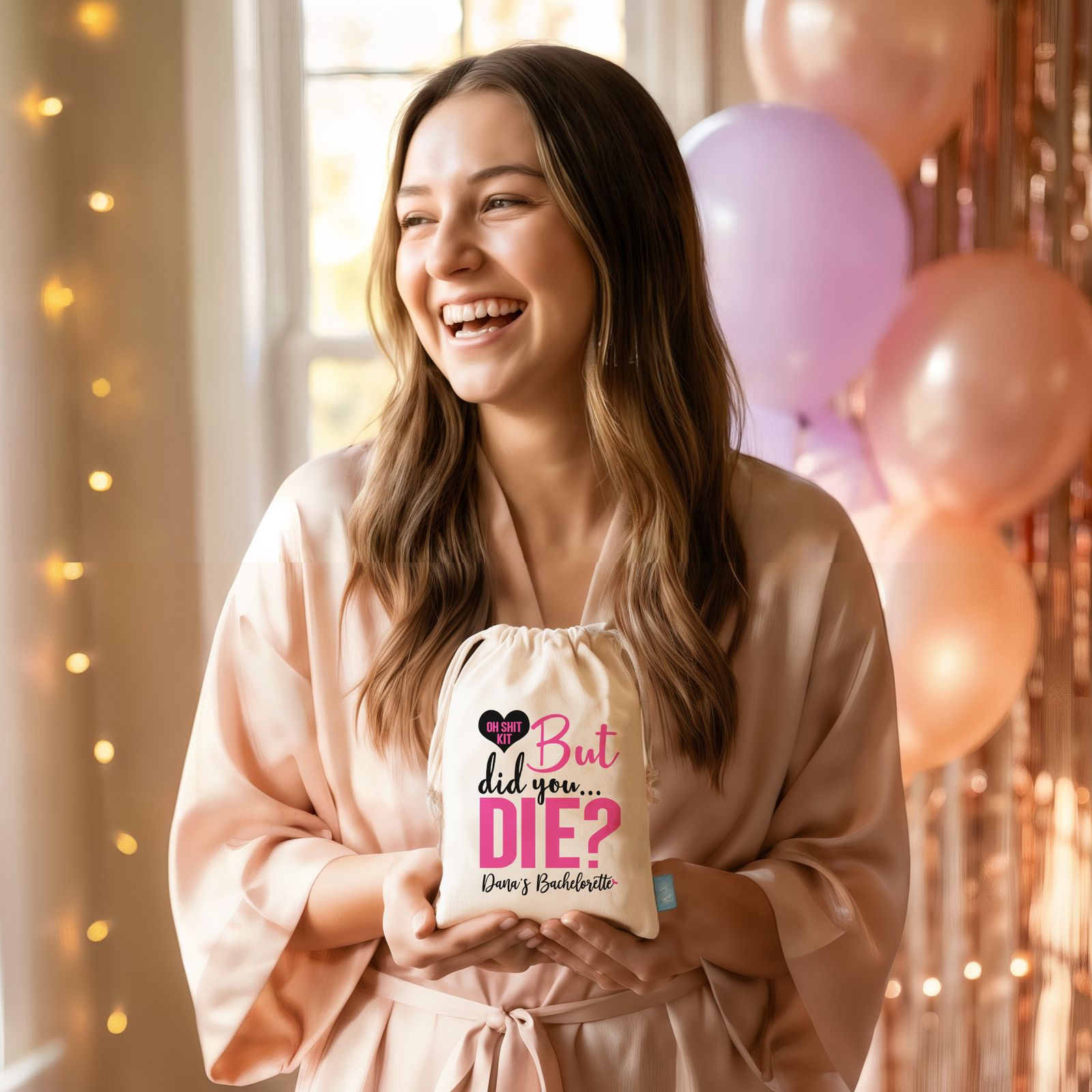 Bachelorette Hangover Kit But Did You Die | Bachelorette Party Favor Bags