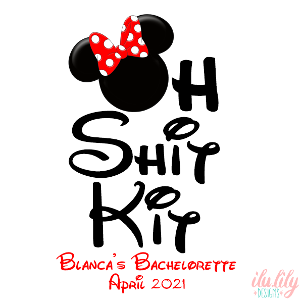 Bachelorette Party Favor Bag | Disney Bachelorette | Mouse Ears