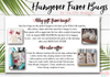Bachelorette Hangover Kit | Bachelorette Party Favor Bags | But Did You Die Tropical
