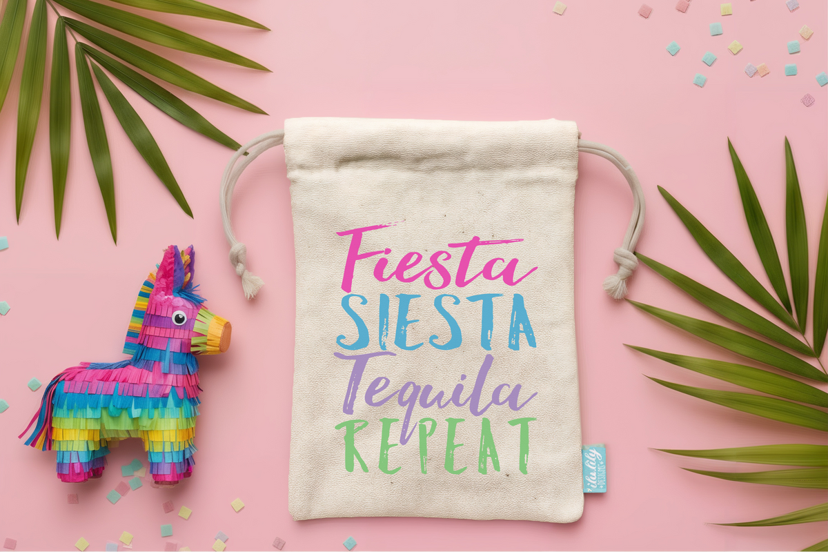 Bachelorette Party Fiesta Siesta Tequila Repeat Hangover Favor