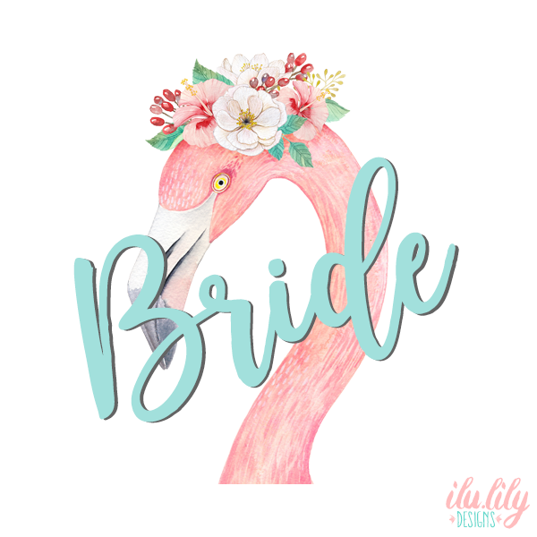 Bridal Party Tank Tops – Matching Bachelorette Party Shirts | Flamingo Bride Tribe Apparel