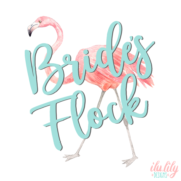 Bridal Party Tank Tops – Matching Bachelorette Party Shirts | Flamingo Bride Tribe Apparel