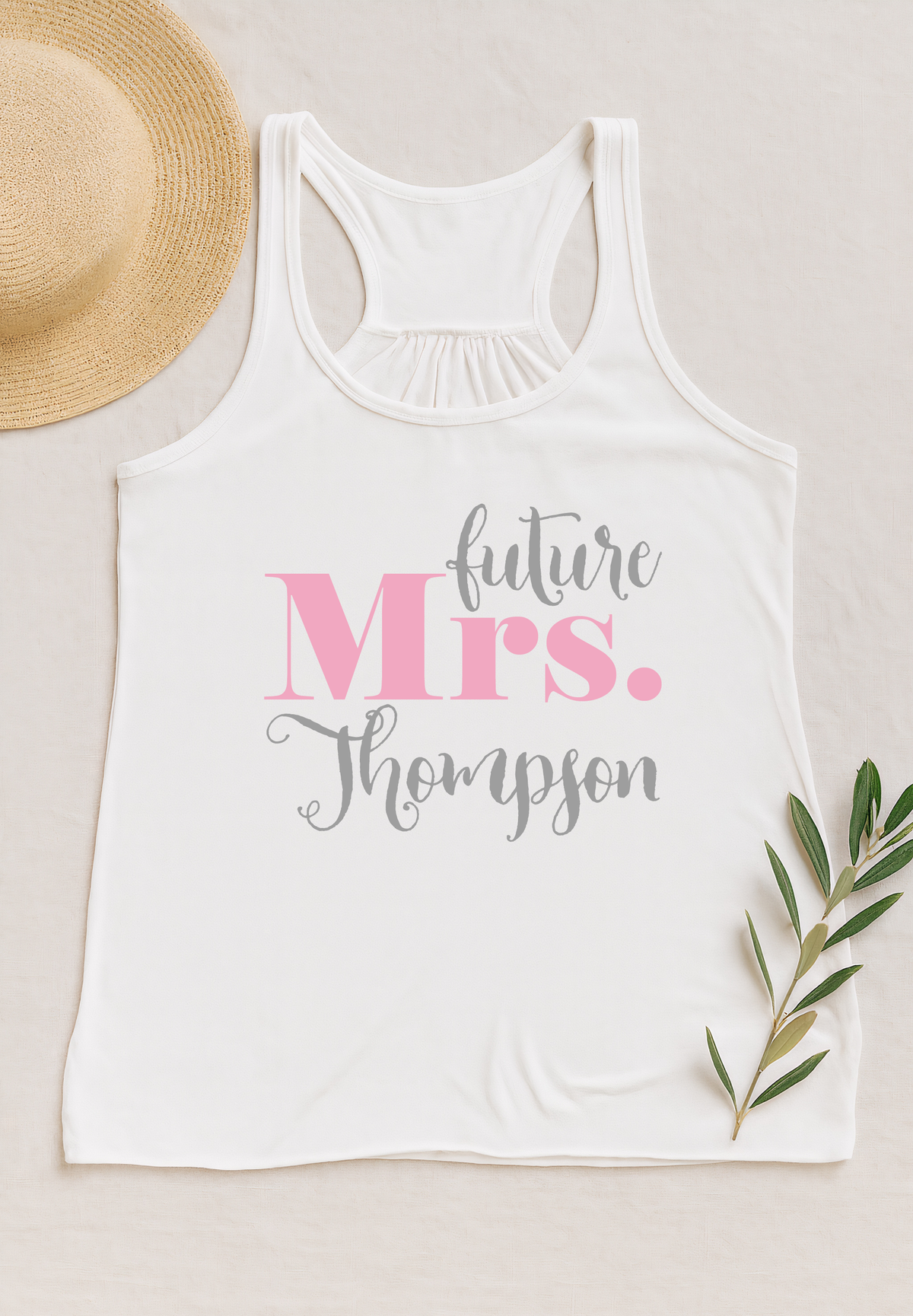 Bride Personalized  T-Shirt | Future Mrs.