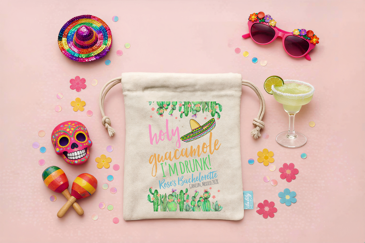 Personalized Party Favor Bag for Bachelorette Parties by Ilu.Lily