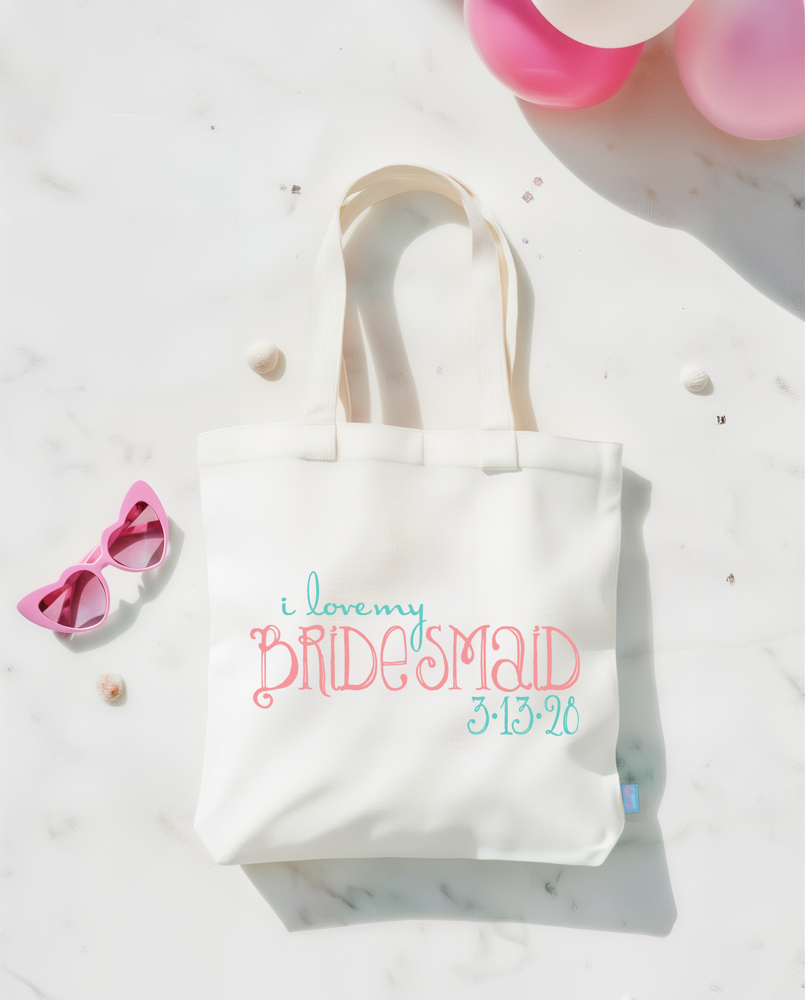Wedding Party Tote Bag | I Love My Bridesmaid