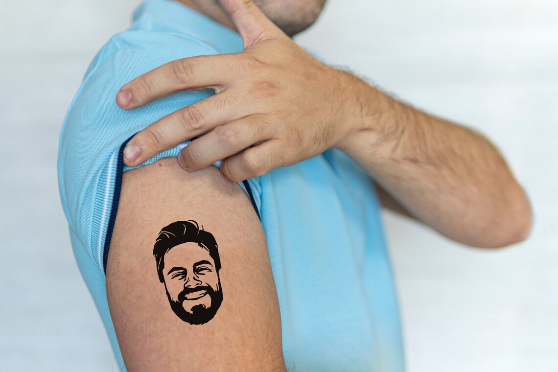 Custom Caricature Temporary Tattoo Bachelor Party Favors