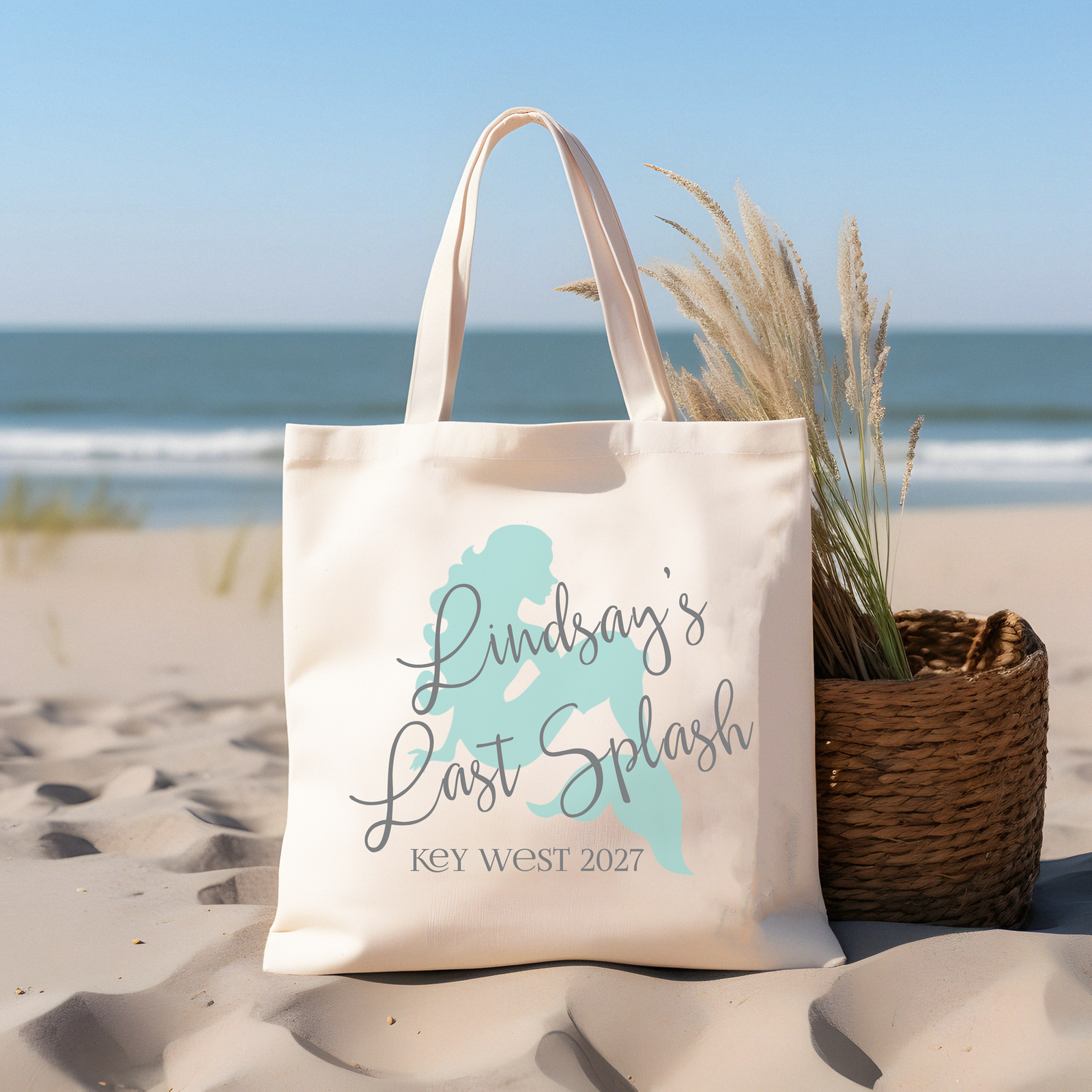 Bachelorette Party Tote Bag | Mermaid Bachelorette | Last Splash