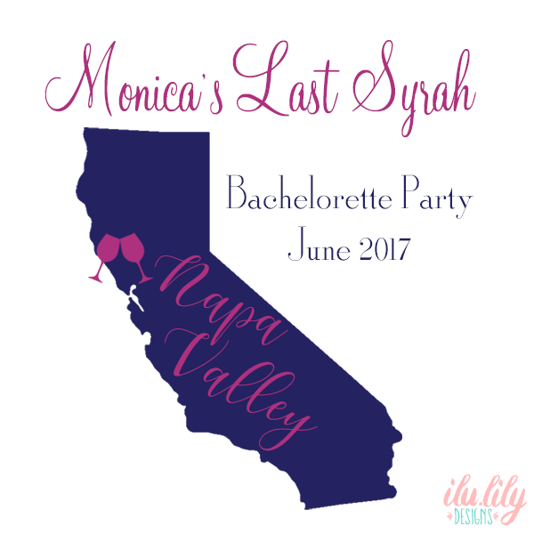 Bachelorette Party Vineyard Tote Bag | Last Syrah