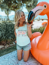 Bachelorette Party Racerback Tank Top | Matching Bachelorette Party Shirts | Let&#39;s Get Flocked Up
