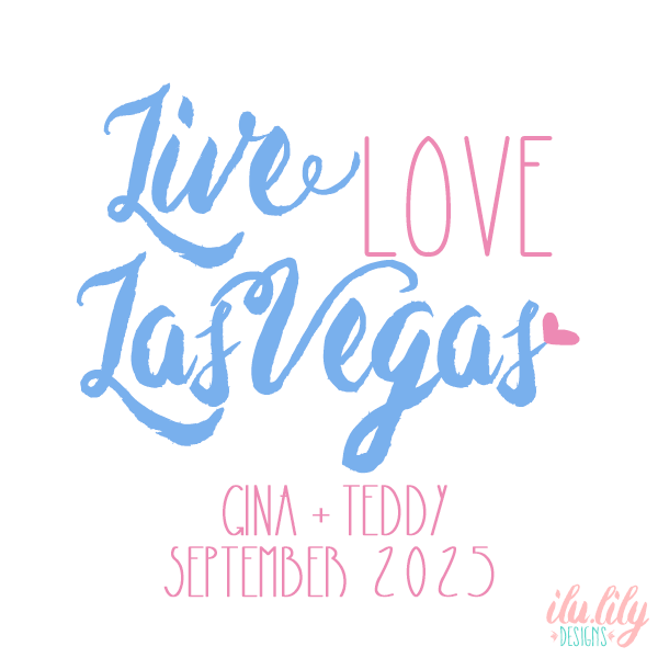 Vegas Personalized Canvas Tote Bag for Bachelorette Parties by Ilu.Lily