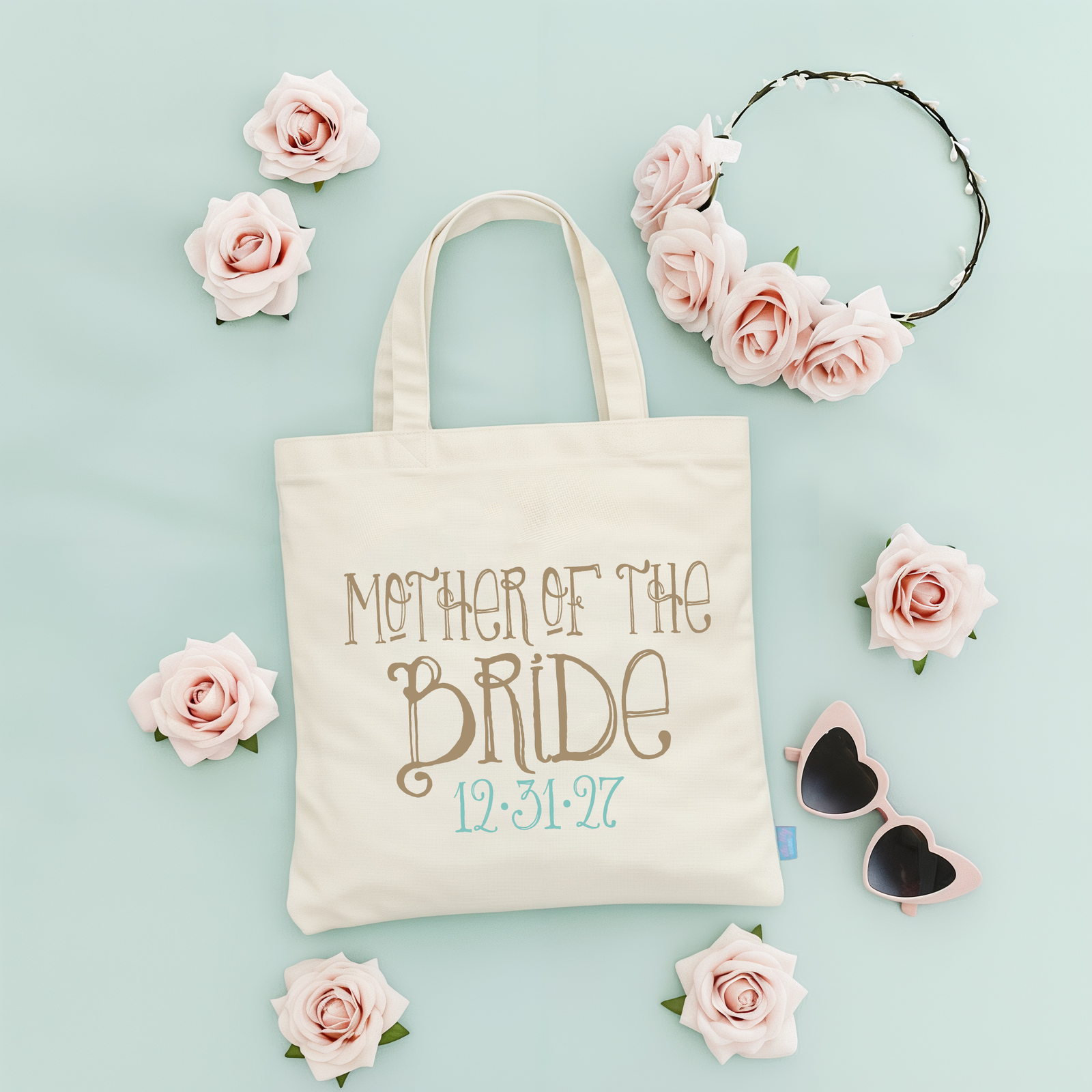 Wedding Tote Bag | Personalized Gifts for Wedding Party | Mother of the Bride