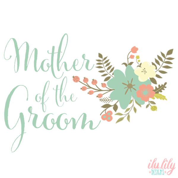 Personalized Canvas Tote Bag for Weddings by Ilu.Lily