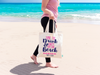 Bachelorette Party Tote Bag | Time to Drink and Party on the Beach