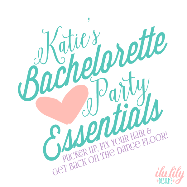 Bachelorette Party Favor Bag | Personalized Bachelorette Essentials
