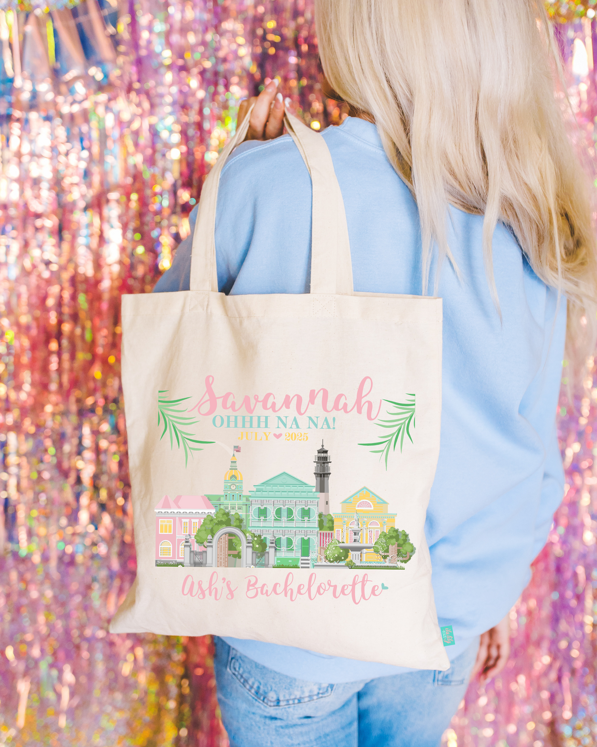 Bachelorette Party Savannah Tote Bag | Savannah, Georgia