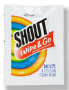 Shout Instant Stain Remover Towelette