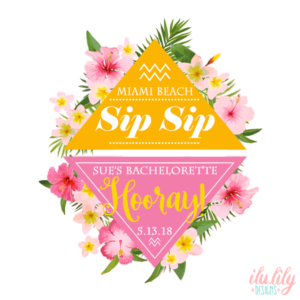 Bachelorette Party Tote Bags | Sip Sip Hooray