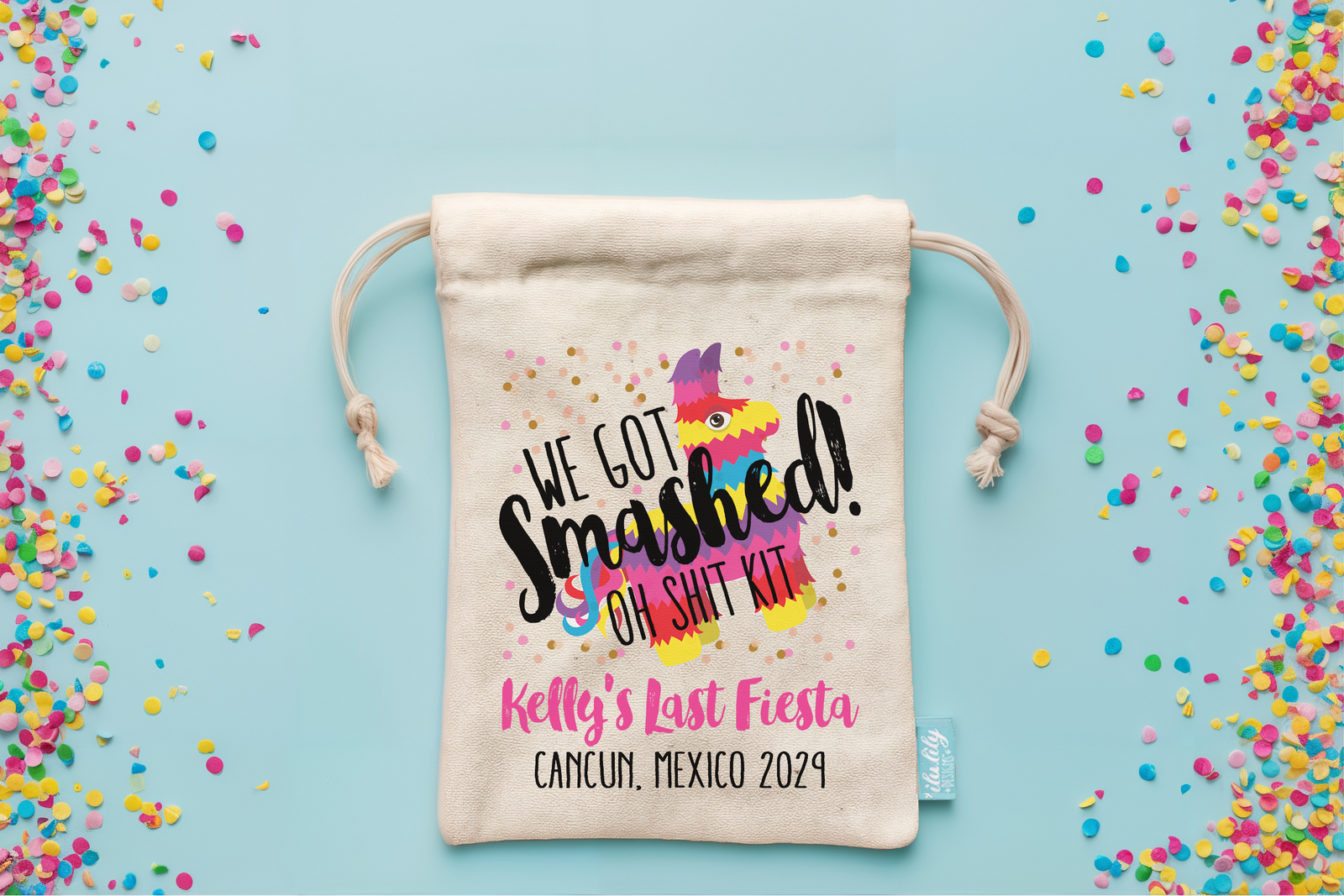 Bachelorette Party Mexico Hangover Favor Bag | Oh Shit Kit | We Got Smashed