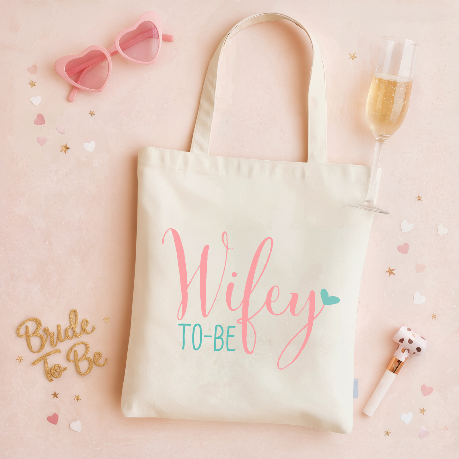 Bridal Party Tote Bag | Gift for Bride to Be | Wifey to Be