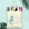 Destination Wedding Tote Bag | Wedding Welcome Bag | Personalized Seahorse