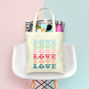 Wedding Tote Bag | Love Multi-Color